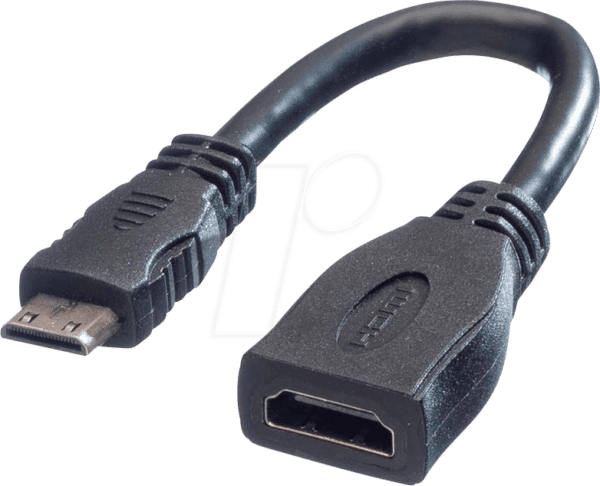 VALUE 11995586 - HDMI-A Buchse > HDMI Mini-C Stecker