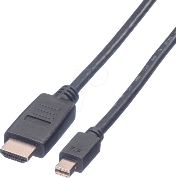 VALUE 11995793 - Mini DisplayPort 1.1 auf HDMI A Stecker