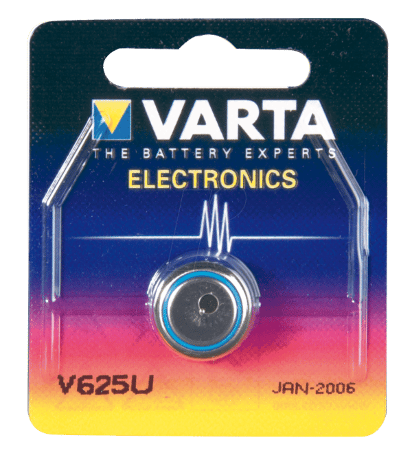 VARTA V 625U - Alkaline Knopfzelle