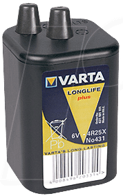 VARTA 4R25XM - VARTA Laternenbatterie 6V
