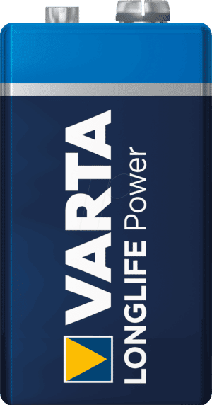 VARTA AL 9-VOLT - Alkaline Batterie Longlife Power