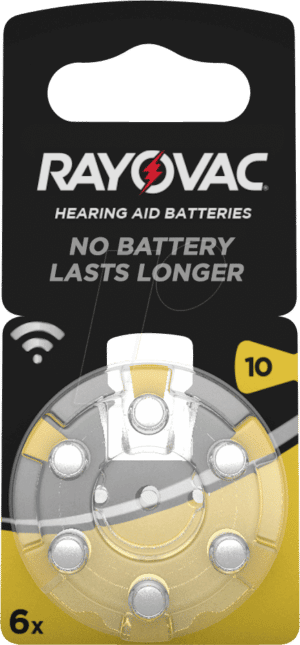VARTA V 10AT - Hörgerätebatterie