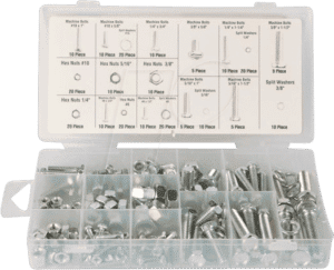 VEL HAS06 - Schrauben und Muttern Sortiment