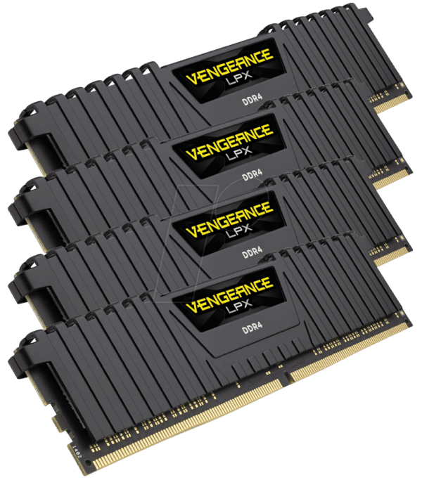 40CO1627-4016VBK - 16GB DDR4 2666 CL16 Corsair 4er Kit