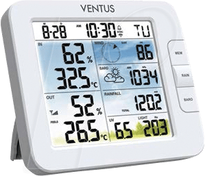 VENTUS W838 - WLAN Wetterstation