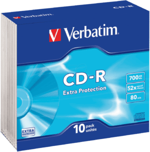 CD 8010 VER - Verbatim CD-R 700MB/80min