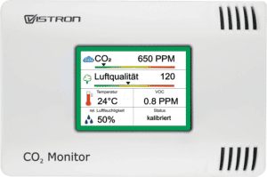 VISTRON CM1E - CO2 Monitor TFT Display