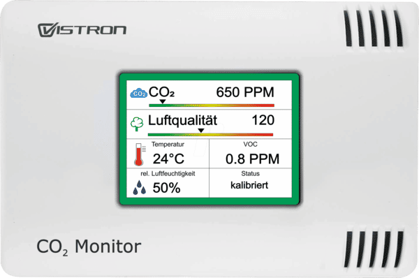 VISTRON CM1E - CO2 Monitor TFT Display