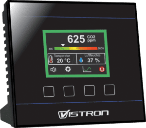 VISTRON CM2 - CO2 - / Temperatur- / Luftfeuchte TFT Monitor