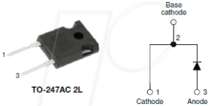 40EPS08 VIS - Gleichrichterdiode