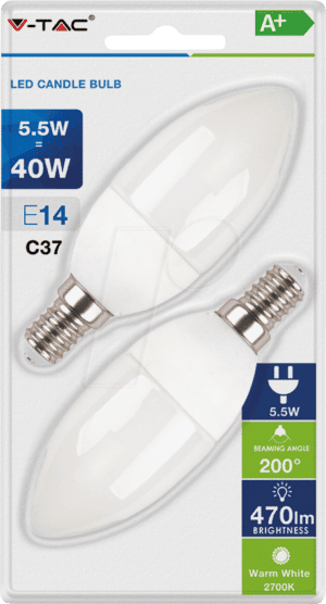 VT-7291 - LED-Lampe E14