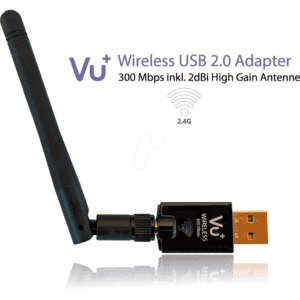 VU+ 13179 - WLAN USB-Stick mit 2dBi High Gain Antenne