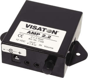 VIS AMP 2.2LN - VISATON Stereo Verstärker mit Pegelsteller