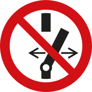 W 74118-1 - Verbotsschilder: Nicht schalten