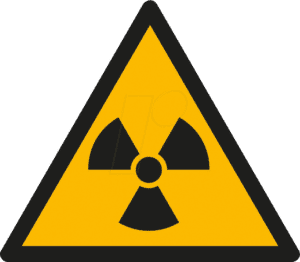 W 74307-2 - Warnschilder: Warnung vor radioaktiven Stoffen