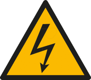 W 74311-0 - Warnschilder: Warnung vor gefährlicher Spannung