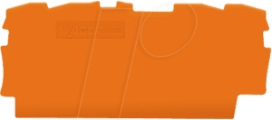 WAGO 2000-1492 - Abschluss- und Zwischenplatte für WAGO 2000