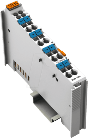 WAGO 750-604 - Potentialvervielfältigungsklemme DC 0 V I/O