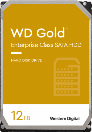 WD121KRYZ - 12TB Festplatte WD Gold - Datacenter