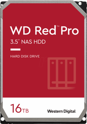 WD161KFGX - 16TB Festplatte WD RED PRO - NAS