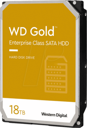 WD181KRYZ - 18TB Festplatte WD Gold - Datacenter