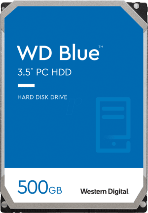 WD5000AZLX - 500GB Festplatte WD Blue - Desktop