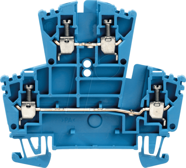 WDK 2.5 BL - Durchgangsklemme Klippon® Connect