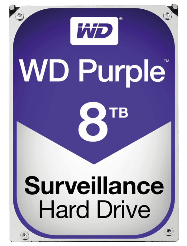 WD84PURZ - 8TB Festplatte WD Purple - Video