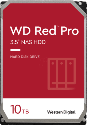 WD102KFBX - 10TB Festplatte WD RED PRO - NAS