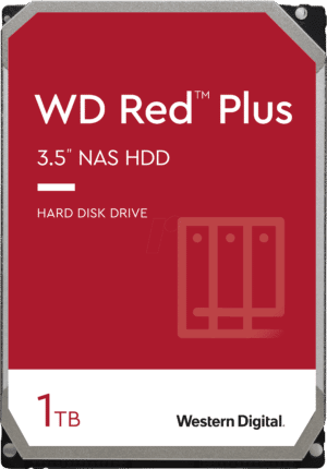 WD10EFRX-CMR - WD Red Plus 1 TB NAS-Festplatte