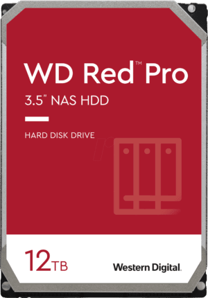 WD121KFBX - 12TB Festplatte WD RED PRO - NAS