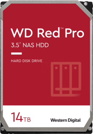 WD141KFGX - 14TB Festplatte WD RED PRO - NAS