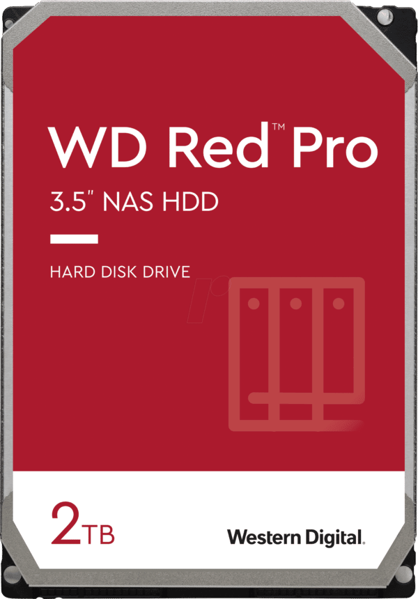 WD2002FFSX - 2TB Festplatte WD RED PRO - NAS