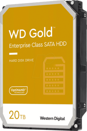 WD201KRYZ - 20TB Festplatte WD Gold - Datacenter