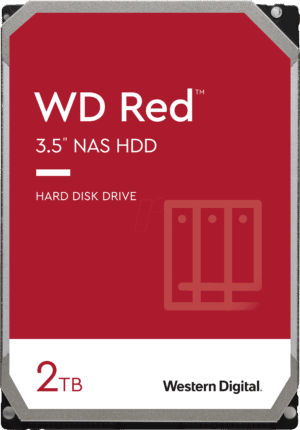 WD20EFAX - 2TB Festplatte WD RED