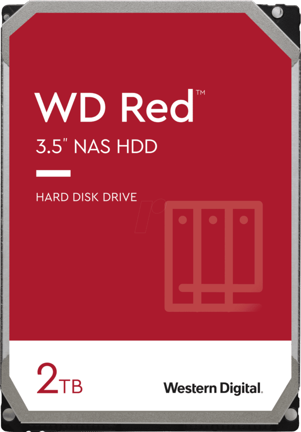 WD20EFAX - 2TB Festplatte WD RED