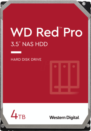 WD4003FFBX - 4TB Festplatte WD RED PRO - NAS
