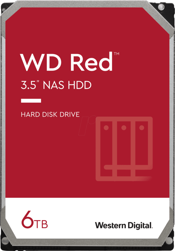 WD60EFAX - 6TB Festplatte WD RED