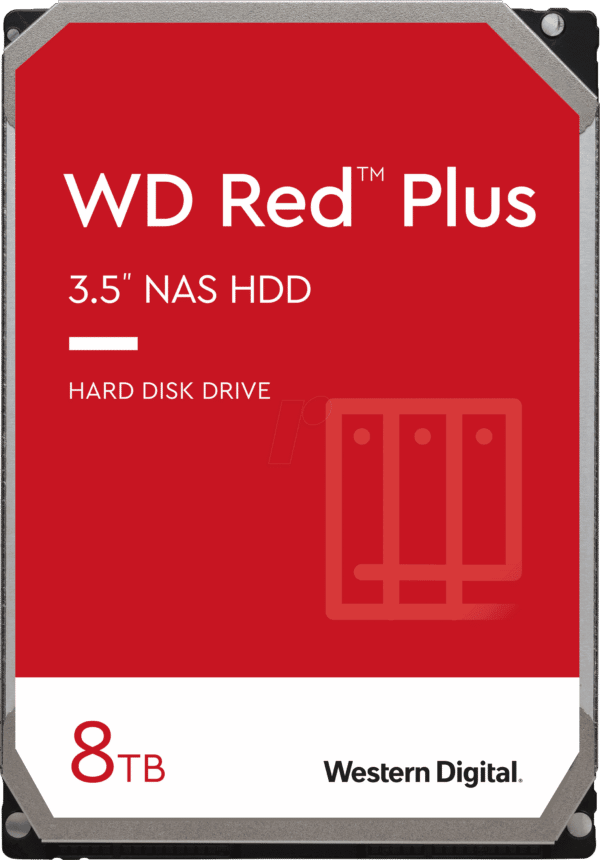 WD80EFZZ - WD Red Plus 8 TB NAS-Festplatte (2022)