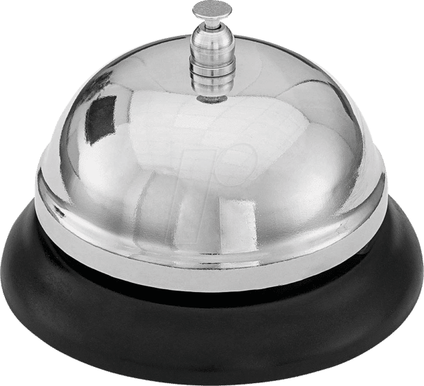 WEDO 624411 - WEDO Tischglocke silber