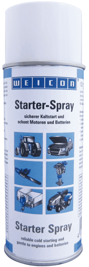 WEICON START - KFZ - Starthilfe-Spray für Verbrennungsmotoren