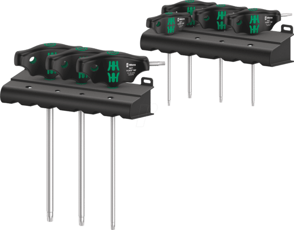 WERA 05023452001 - Quergriff-Schraubendrehersatz 467/7 TX HF Set 1