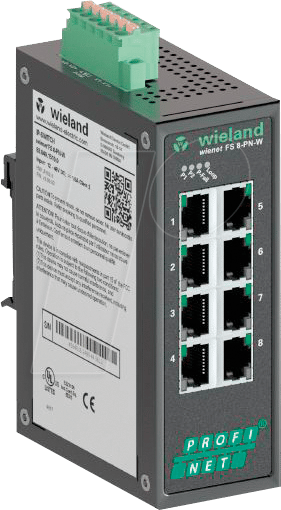 WIENET FS 8-PN-W - Switch