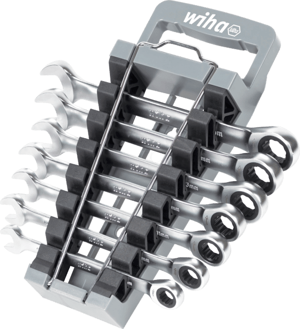 WIHA 44664 - Maul-Ringratschenschlüsselsatz