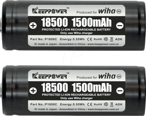 WIHA 41914 - Akkus für speedE® Akku-Schraubendreher