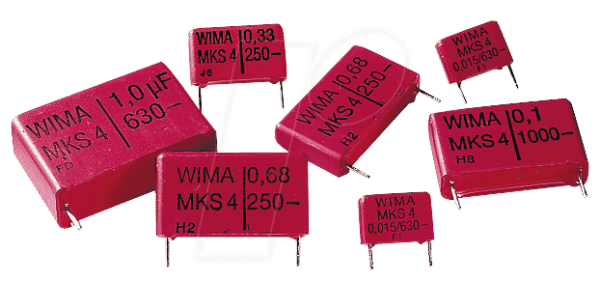 MKS4-100 15µ - MKS4 PET-Kondensator