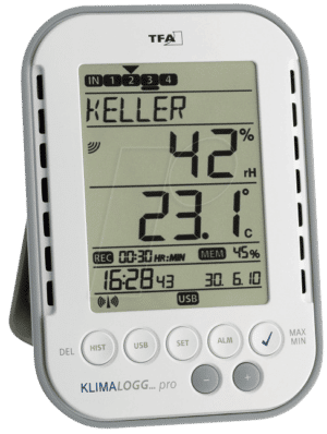 WS 303039 - Profi-Thermo-Hygrometer mit Datenlogger