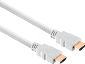 HDS X-HC070-100E - HDMI Standard Speed mit Ethernet Kabel Weiß 10