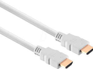 HDS X-HC070-150E - HDMI Standard Speed mit Ethernet Kabel Weiß 15