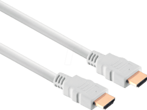 HDS X-HC070-125E - HDMI Standard Speed mit Ethernet Kabel Weiß 12